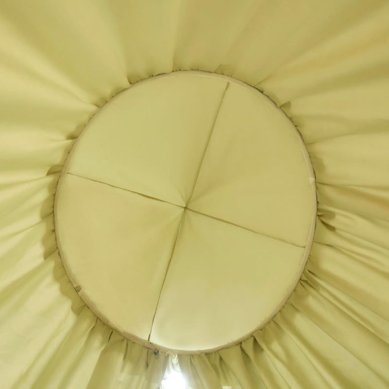 Akiky Kids Bed Canopy for Crib & Twin Size with Ruffles Dreamcatcher, Boys Princess Girls Nursery Room Decor Toddler Baby Dome Round Hanging Tent Curtains Skirt Over Bed Reading Nook Play Tents Green - Image 5
